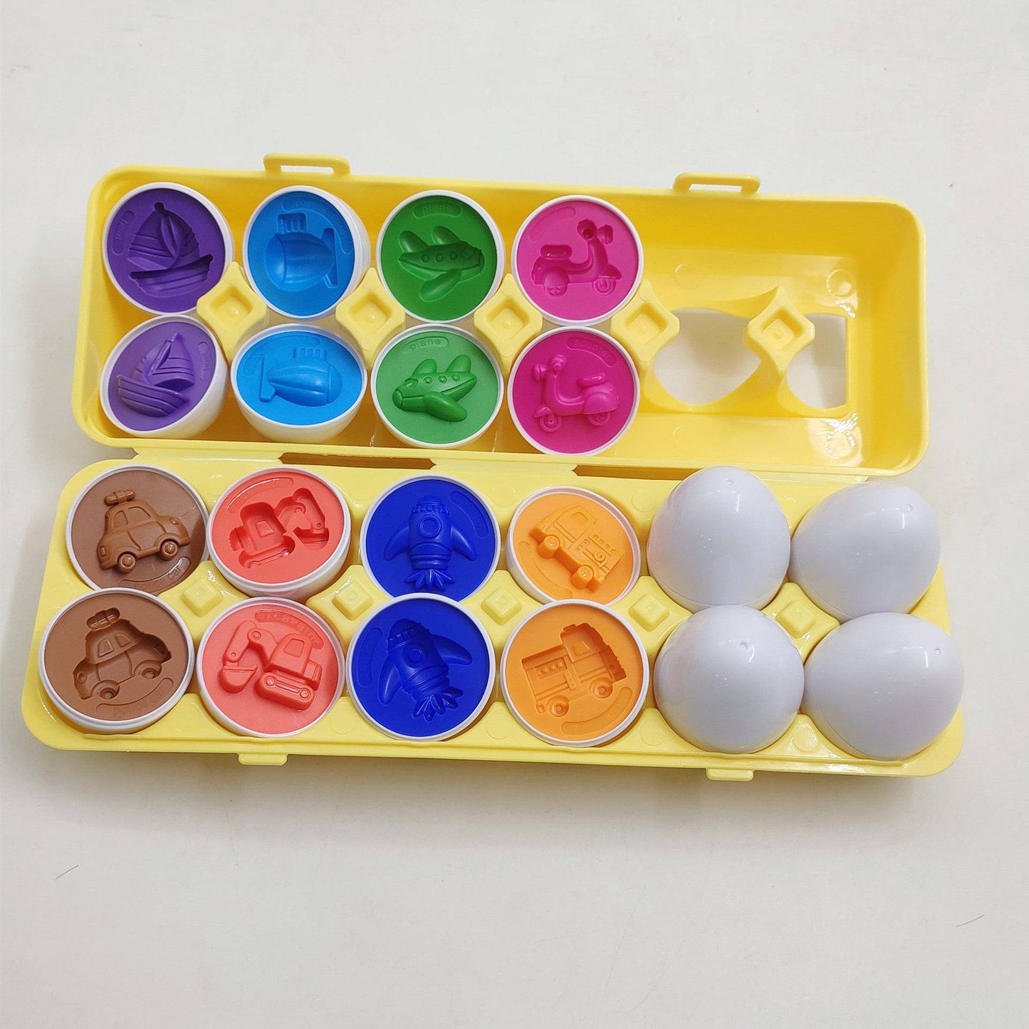 Montessori Egg Toy - Shape Matching Eggs - Bundles of Smiles