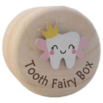 Wooden Tooth Fairy Box