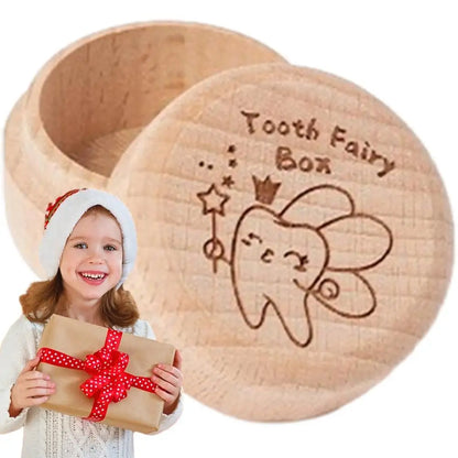 Wooden Tooth Fairy Box