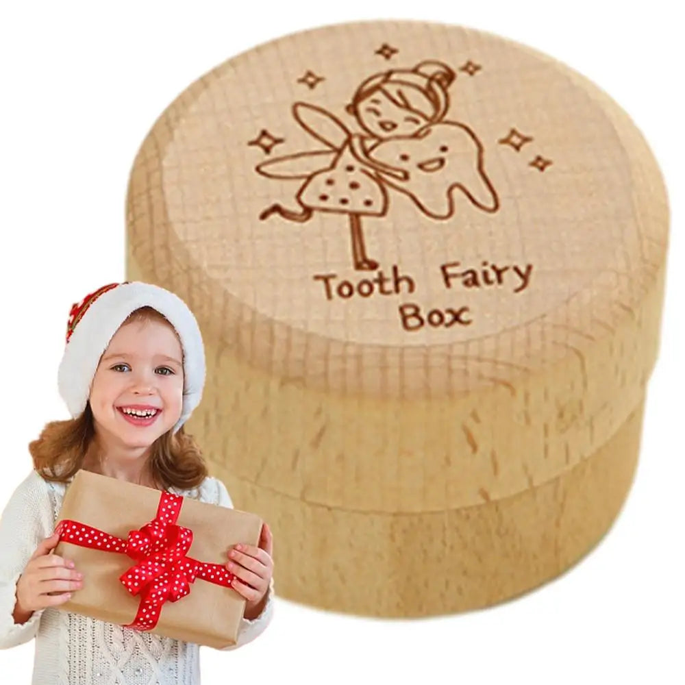 Wooden Tooth Fairy Box