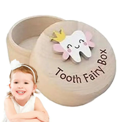 Wooden Tooth Fairy Box